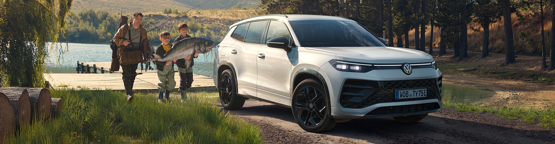Ein richtig guter Fang. Unsere VW Leasingangebote.