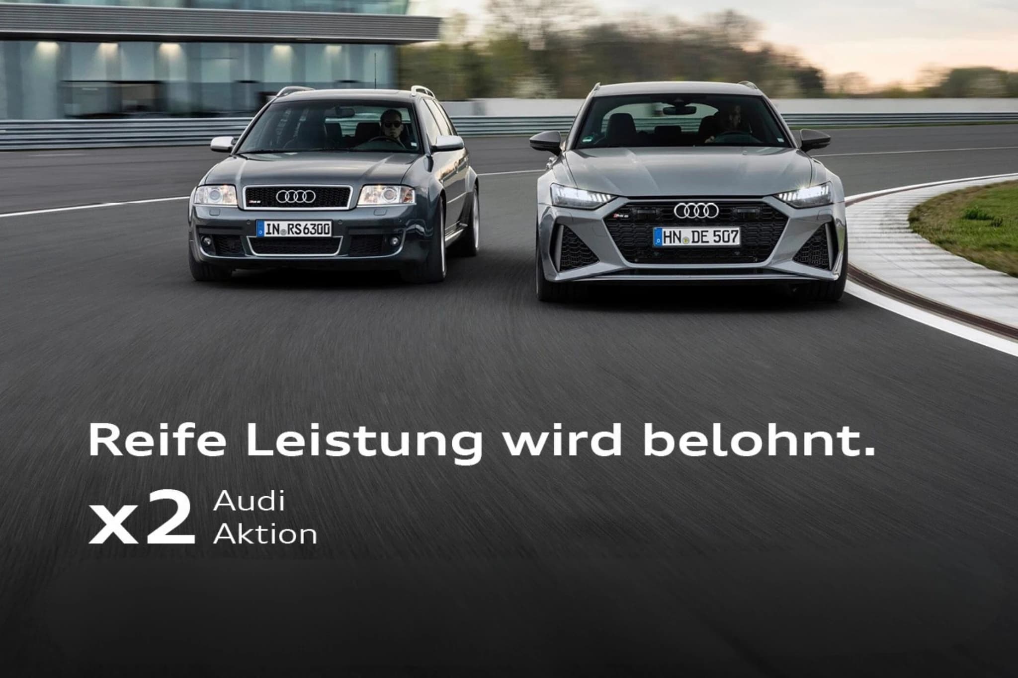 Audi Teilerabattaktion x2 Header Image